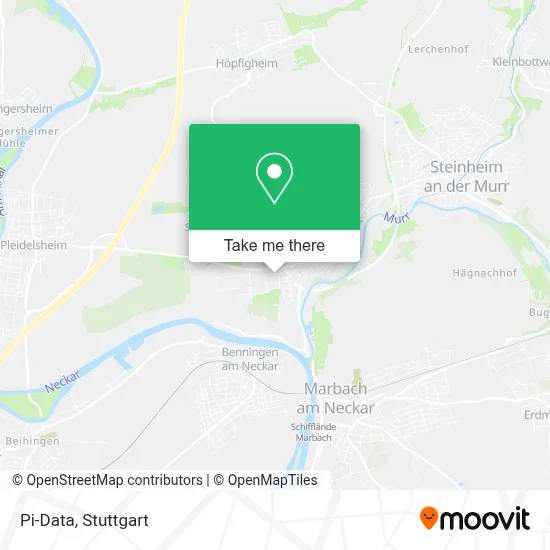 Pi-Data map