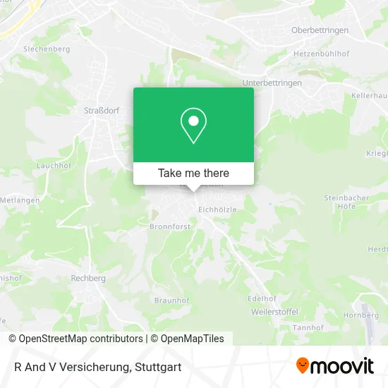 R And V Versicherung map