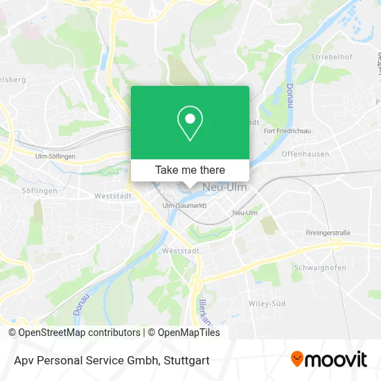 Apv Personal Service Gmbh map