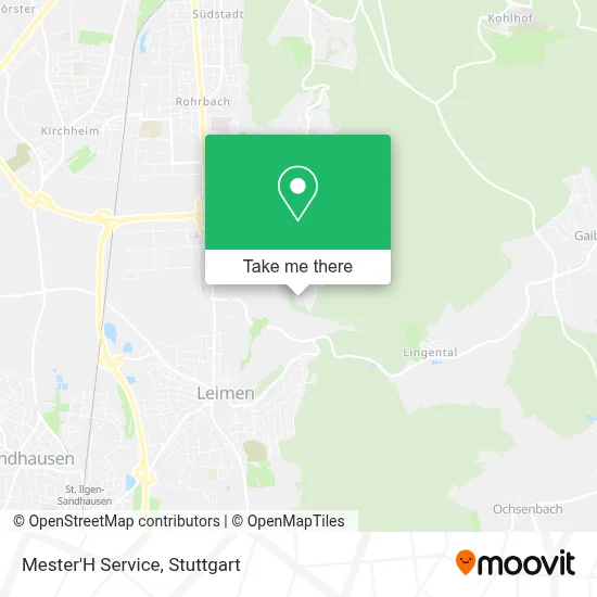 Mester'H Service map
