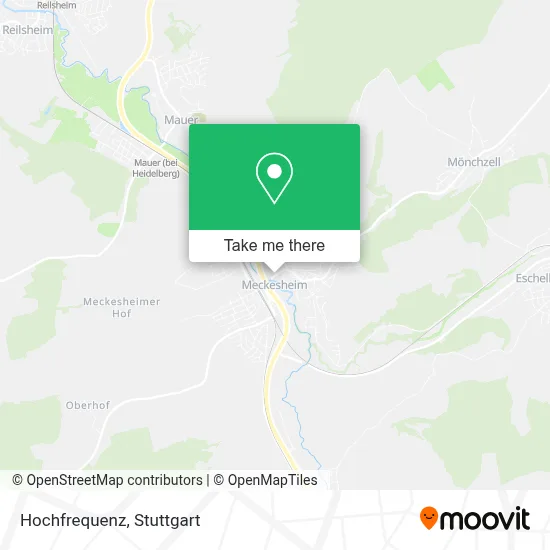 Hochfrequenz map