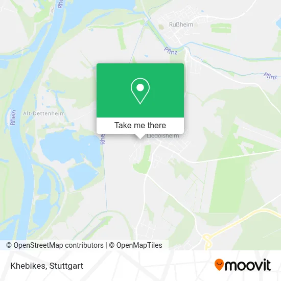 Khebikes map