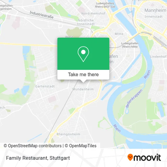 Family Restaurant map