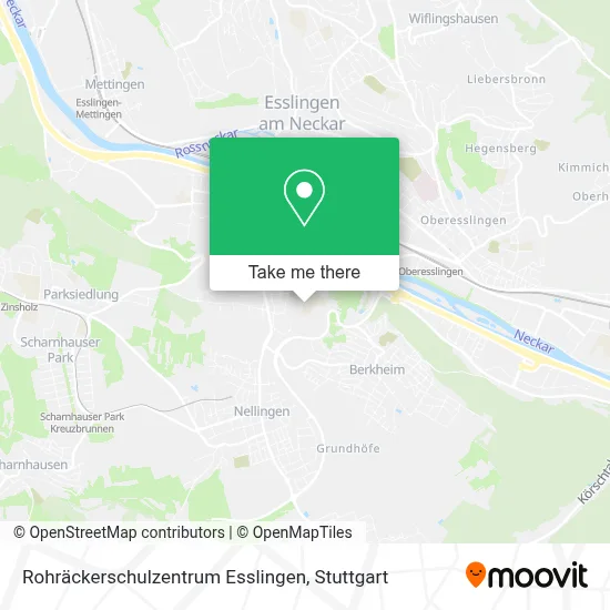 Rohräckerschulzentrum Esslingen map