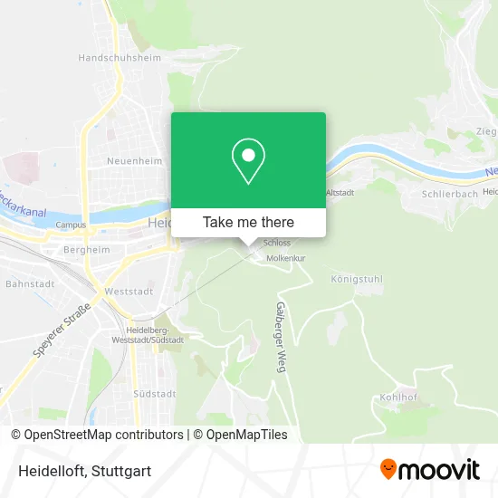 Heidelloft map
