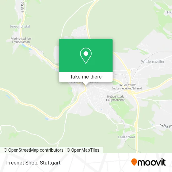 Freenet Shop map