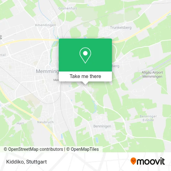 Kiddiko map