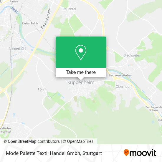 Mode Palette Textil Handel Gmbh map