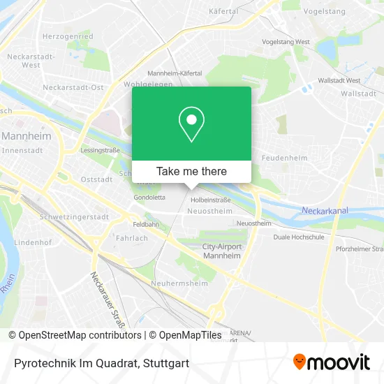 Pyrotechnik Im Quadrat map