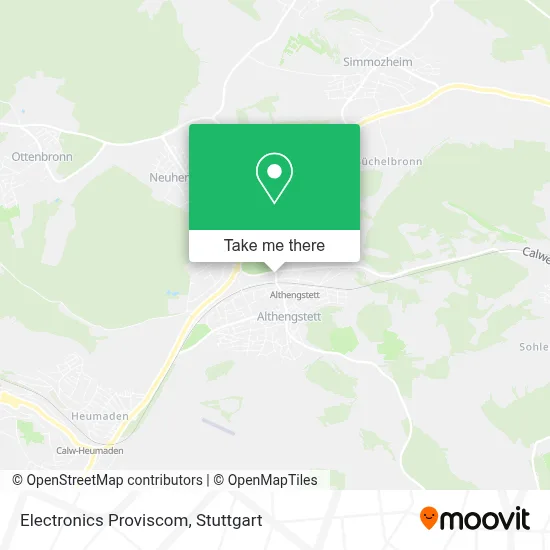 Electronics Proviscom map