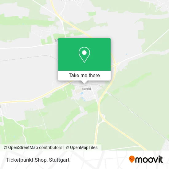 Ticketpunkt.Shop map