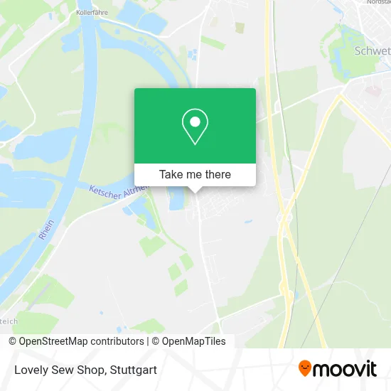 Lovely Sew Shop map
