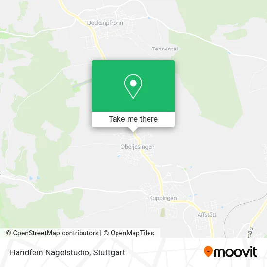 Handfein Nagelstudio map