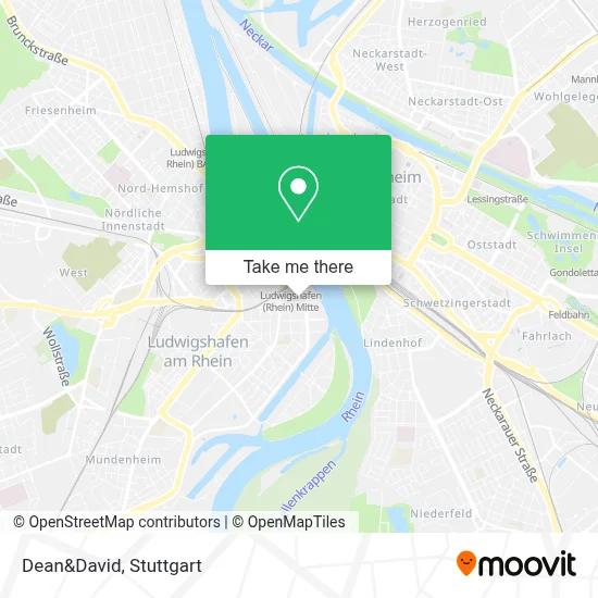 Dean&David map