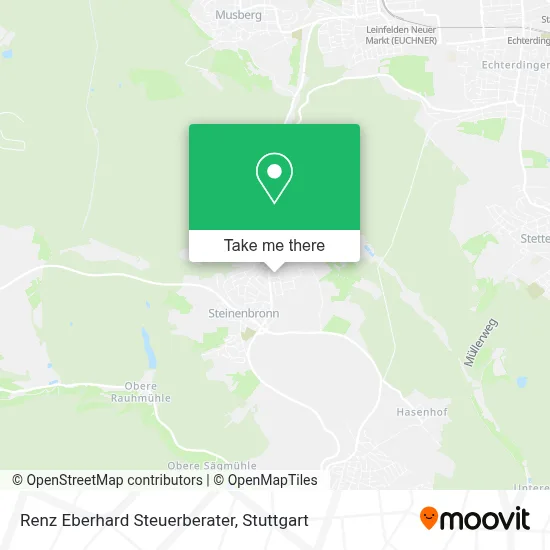 Renz Eberhard Steuerberater map