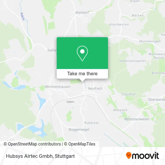 Hubsys Airtec Gmbh map