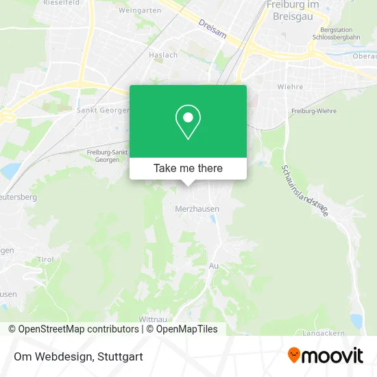 Om Webdesign map