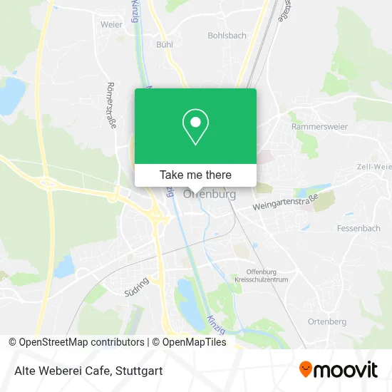 Alte Weberei Cafe map