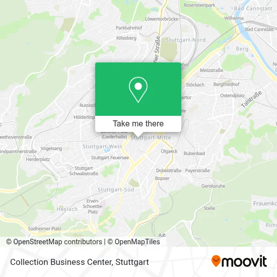Collection Business Center map