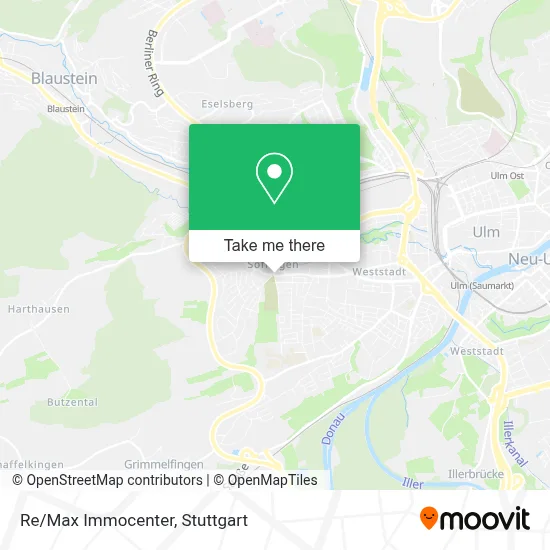 Re/Max Immocenter map