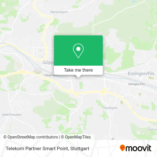 Telekom Partner Smart Point map