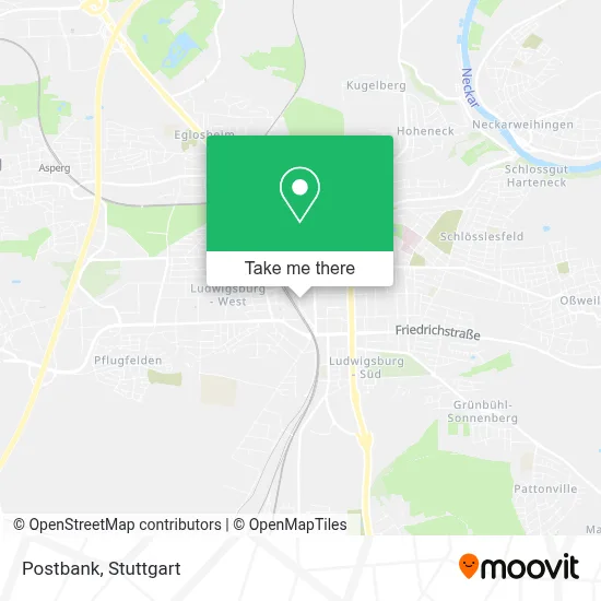 Postbank map