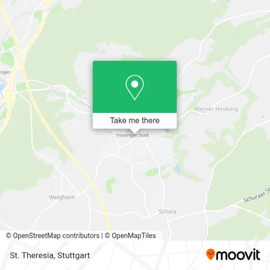 St. Theresia map