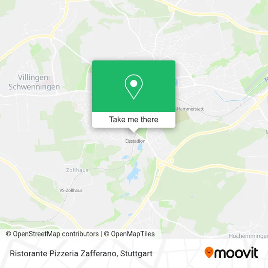 Ristorante Pizzeria Zafferano map
