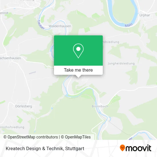 Kreatech Design & Technik map