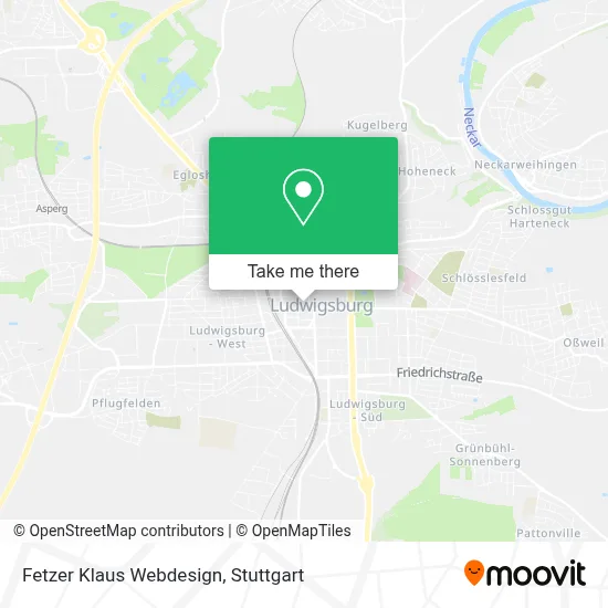 Fetzer Klaus Webdesign map