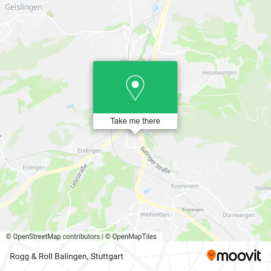 Rogg & Roll Balingen map