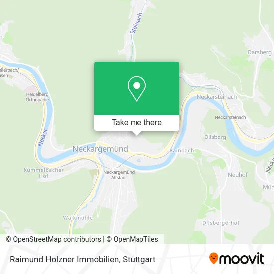 Raimund Holzner Immobilien map