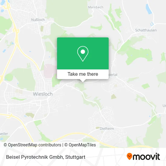Beisel Pyrotechnik Gmbh map
