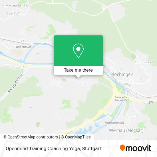 Openmind Training Coaching Yoga map