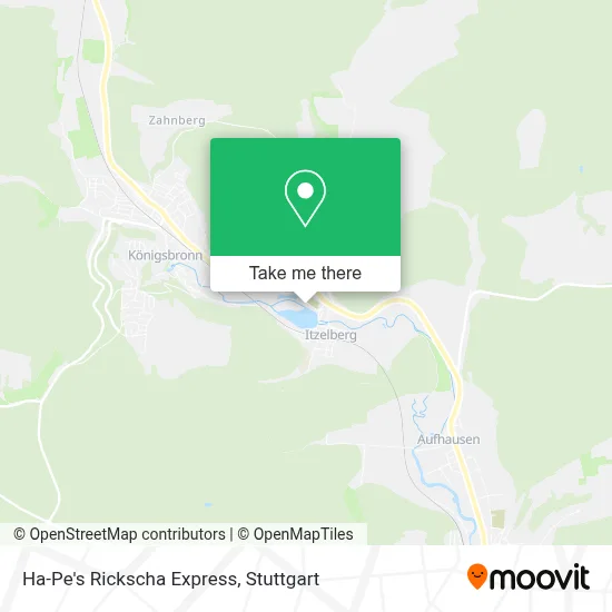 Ha-Pe's Rickscha Express map