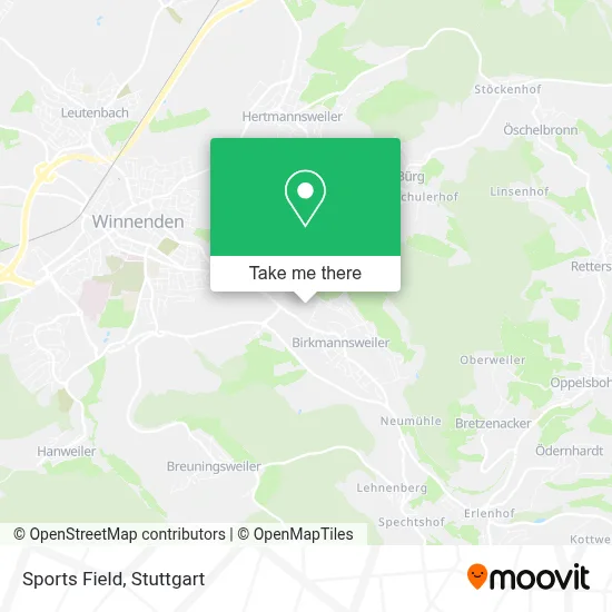Sports Field map