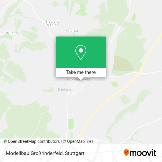 Modellbau Großrinderfeld map