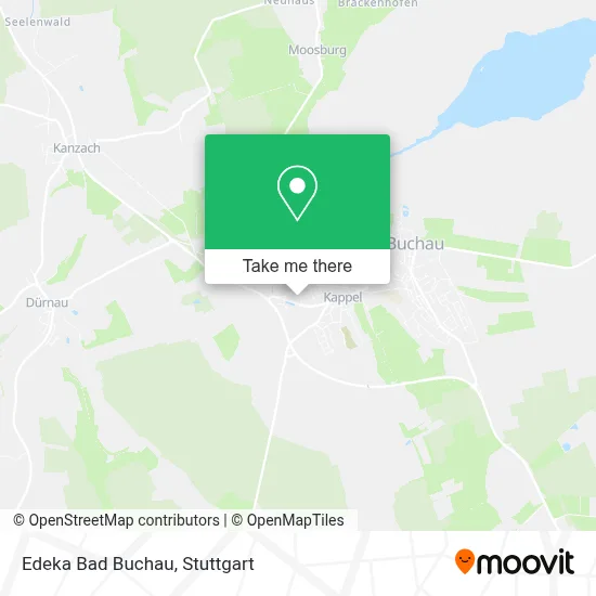 Edeka Bad Buchau map