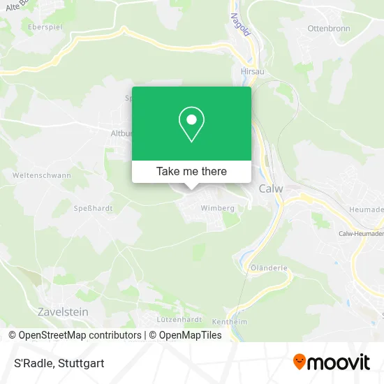 S'Radle map