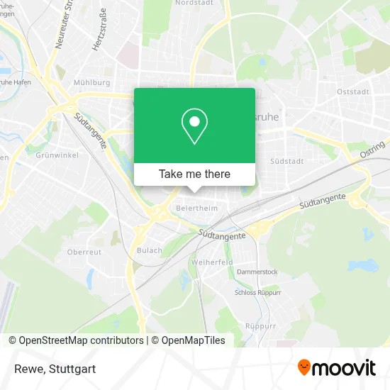 Rewe map