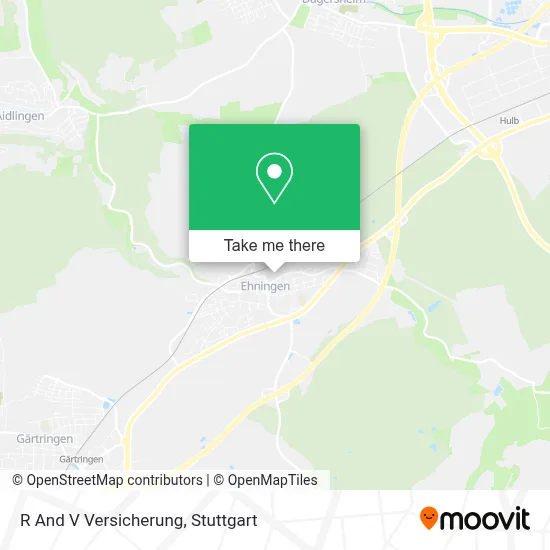 R And V Versicherung map