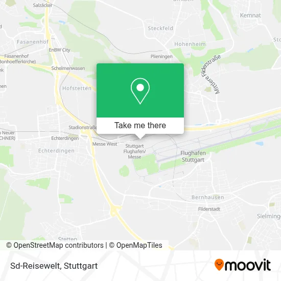 Sd-Reisewelt map