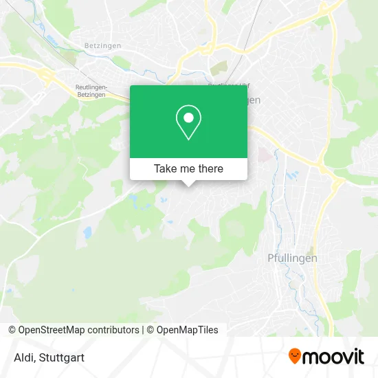 Aldi map