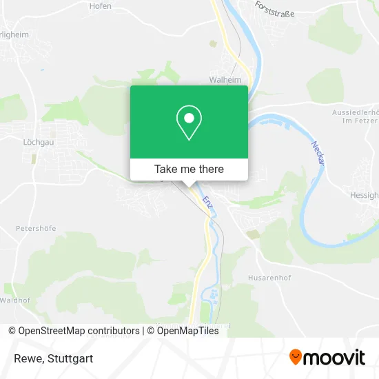 Rewe map