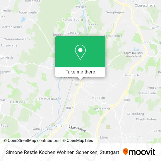 Simone Restle Kochen Wohnen Schenken map