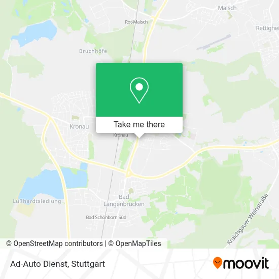 Ad-Auto Dienst map