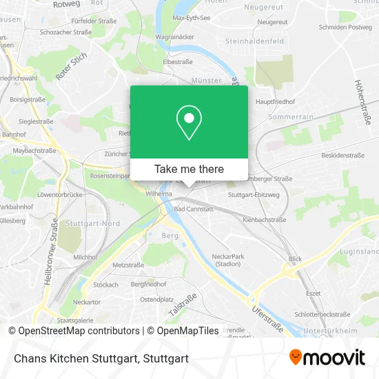 Chans Kitchen Stuttgart map