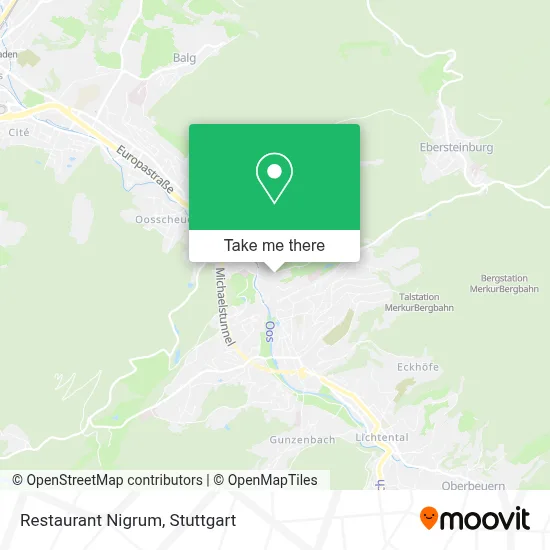 Restaurant Nigrum map