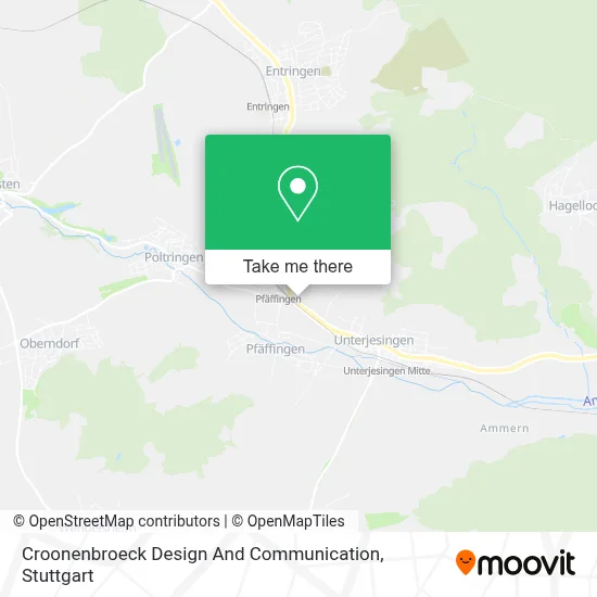 Croonenbroeck Design And Communication map