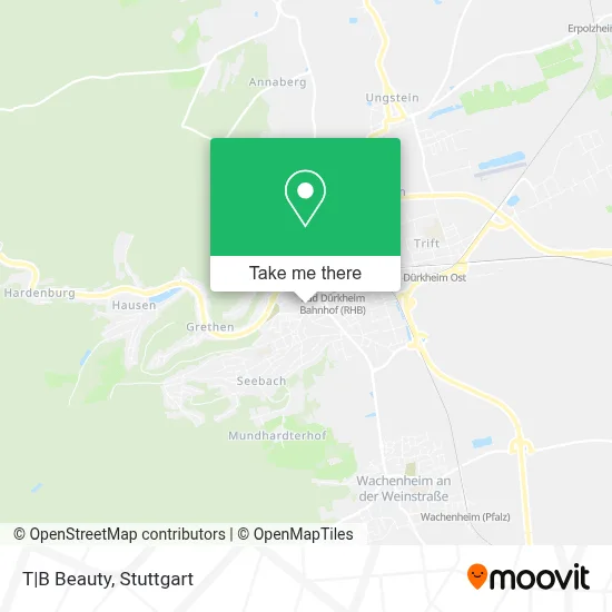 T|B Beauty map